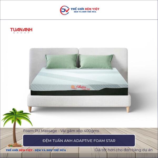 Đệm foam Tuấn Anh Adaptive Foam Star